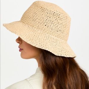 Madewell Straw Bucket Hat